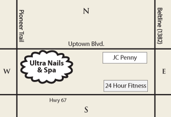 Ultra Nails & Spa - Map